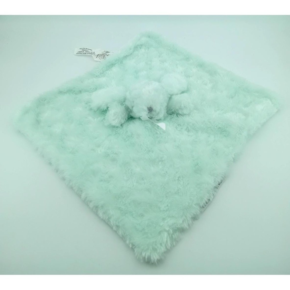 Blankets & Beyond Blue Bunny Lovey Security Blanket Plush Baby Comfort Toy